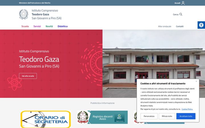 Screenshot of icteodorogaza.edu.it