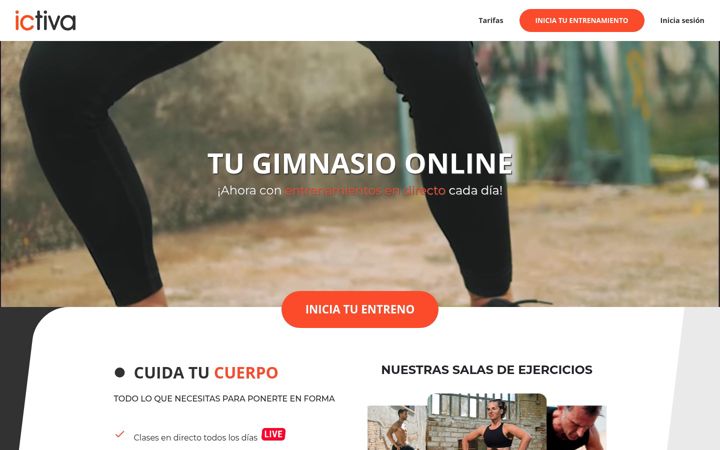 Ekraanipilt saidist ictiva.com