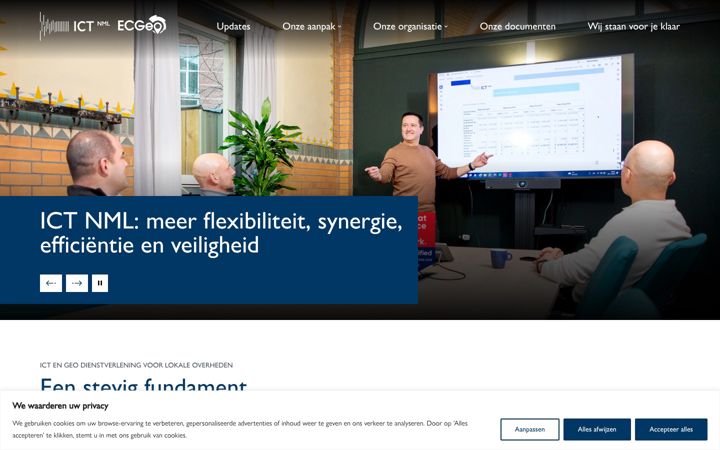 Screenshot of ictnml.nl
