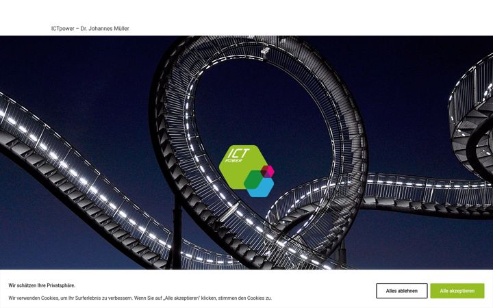 Screenshot of ictpower.ch