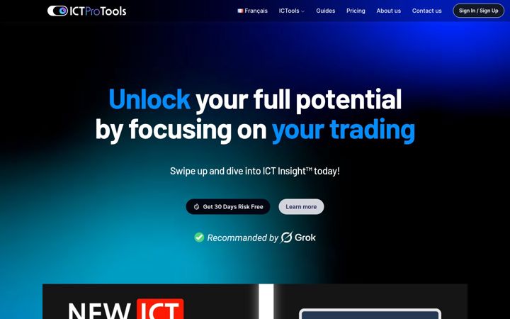 Screenshot of ictprotools.com