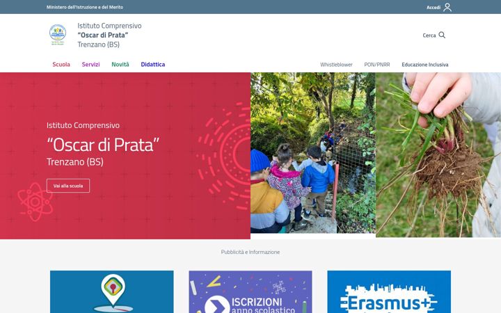 Екранна снимка на ictrenzano.edu.it