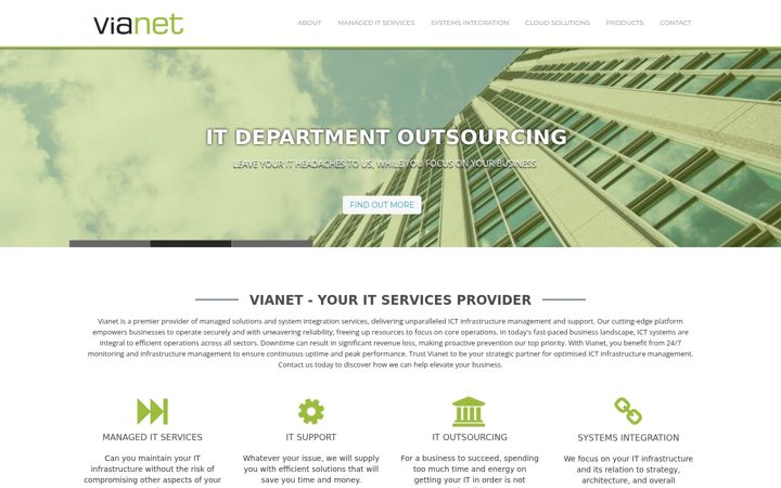 Screenshot of ictservicesmalta.com