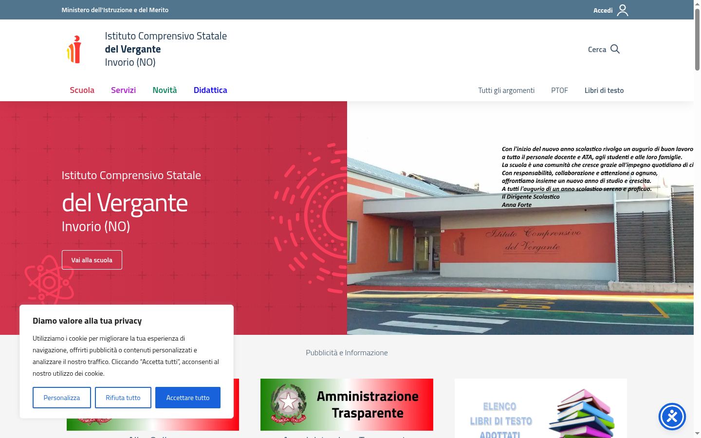 Kuvakaappaus suostumusbannerista, joka näytettiin ennen mitään vuorovaikutusta
