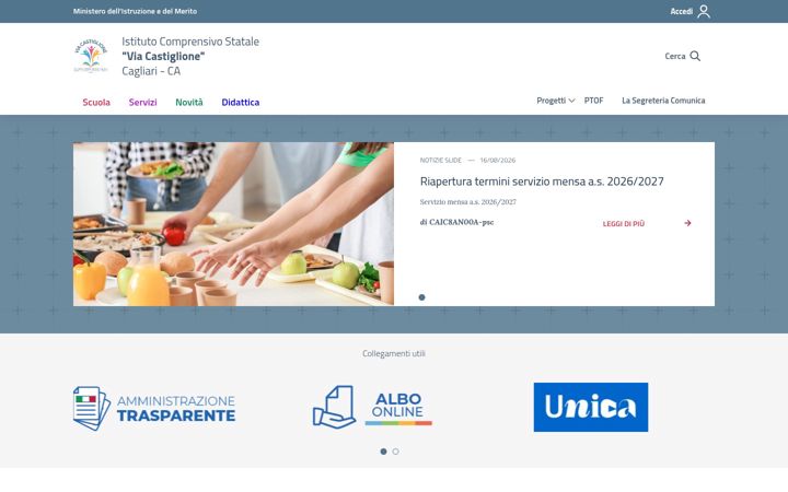 Ekrānuzņēmums no icviacastiglione.edu.it