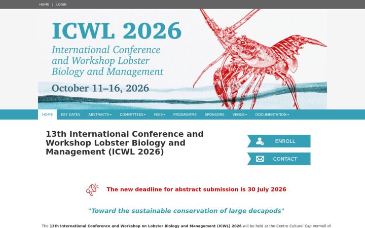 Screenshot του icwl2026.com
