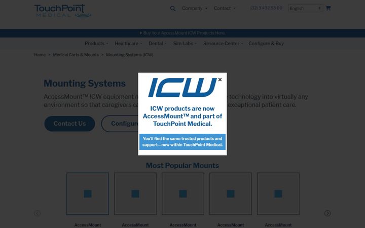 Screenshot του icwusa.com