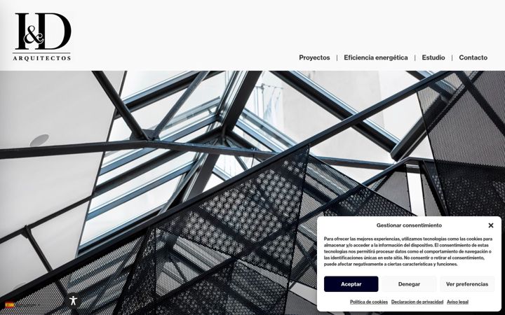 Screenshot του id-arquitectos.com