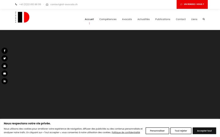 Screenshot of id-avocats.ch