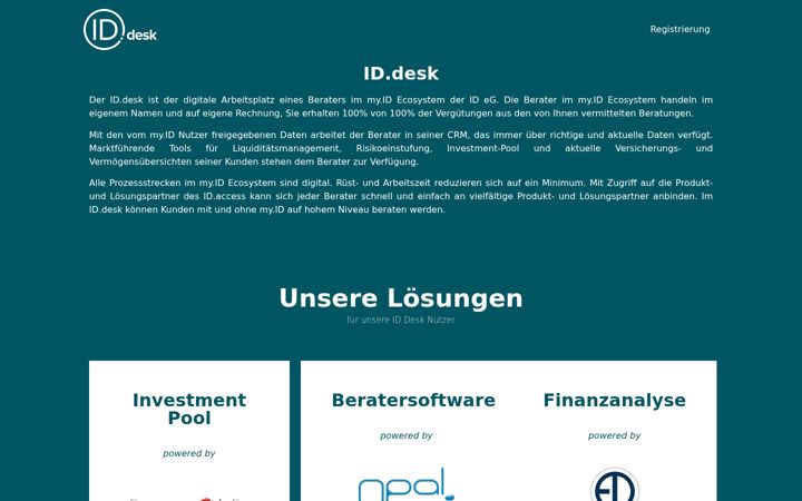 Screenshot of id-desk.de