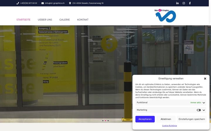 Screenshot of id-graphics.ch