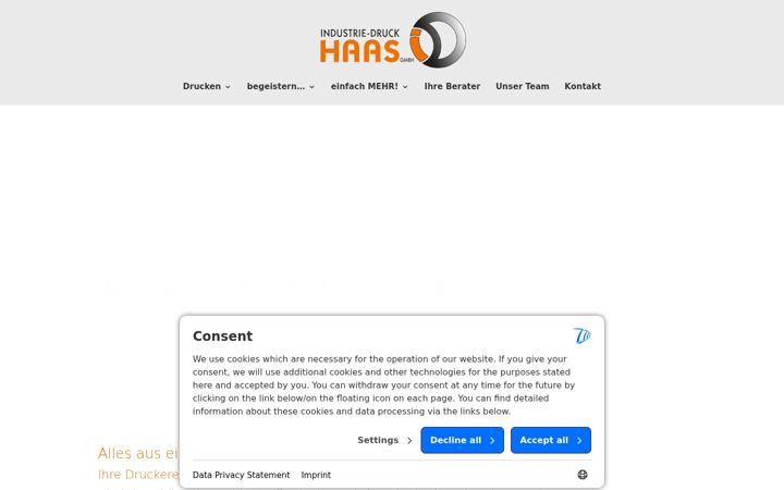 Screenshot of id-haas.de