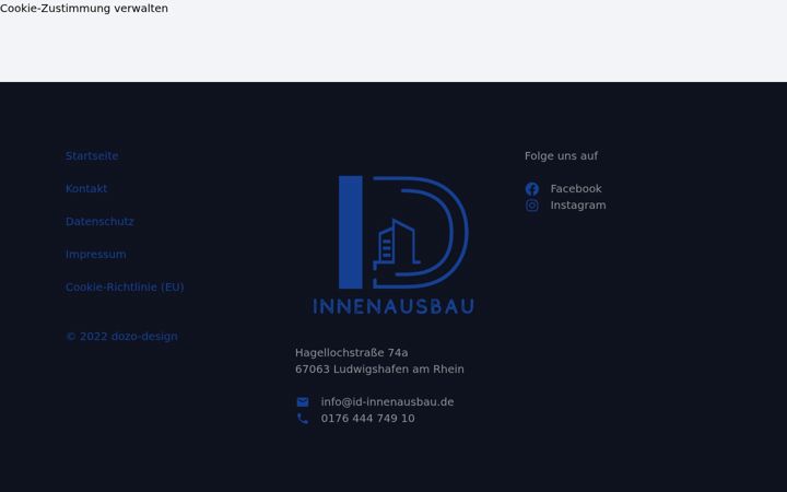 Screenshot of id-innenausbau.de