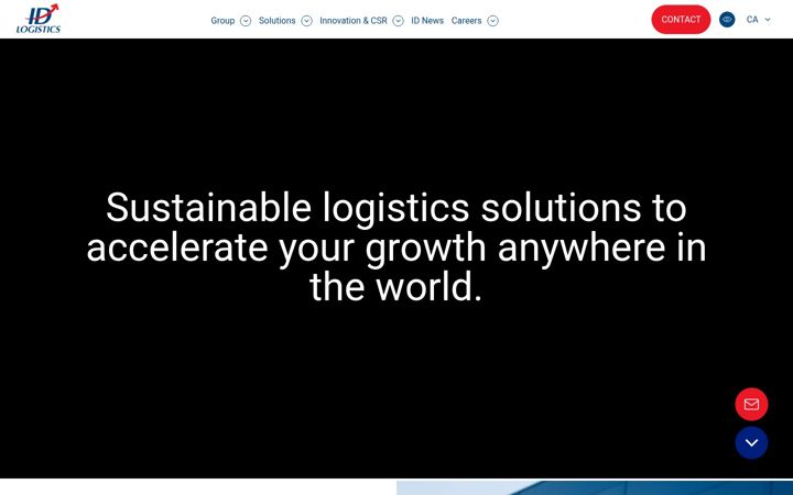 Screenshot of id-logistics.com