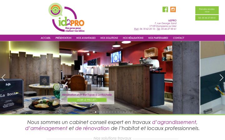 Screenshot of id2pro.com