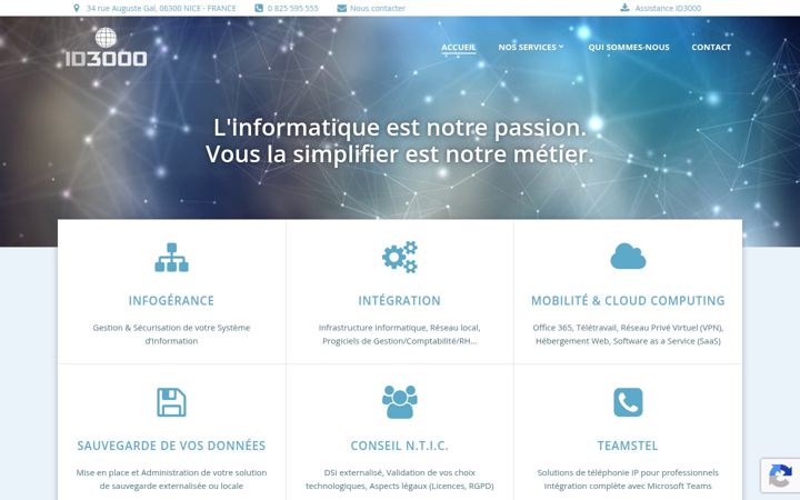 Screenshot of id3000.com