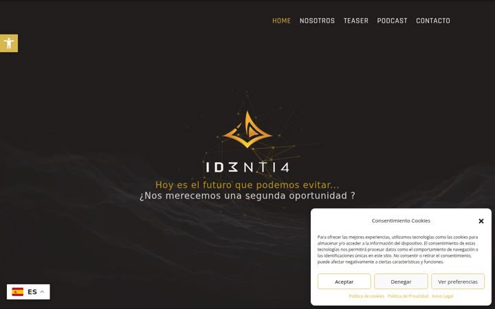 Screenshot of id3nti4.com