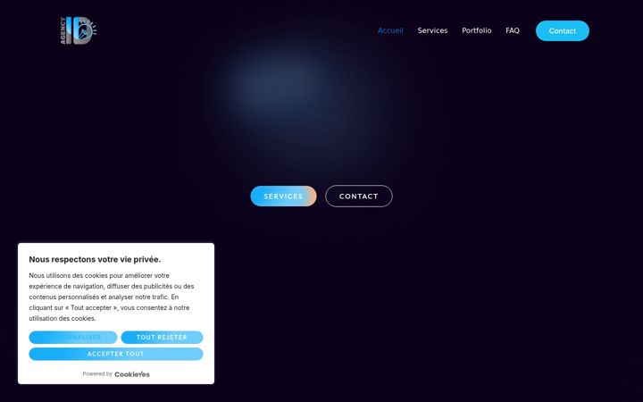 Screenshot of ida-gency.fr