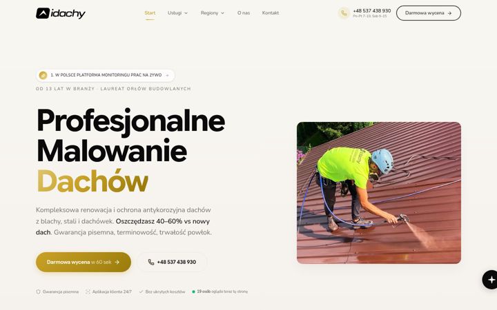 Screenshot of idachy.com