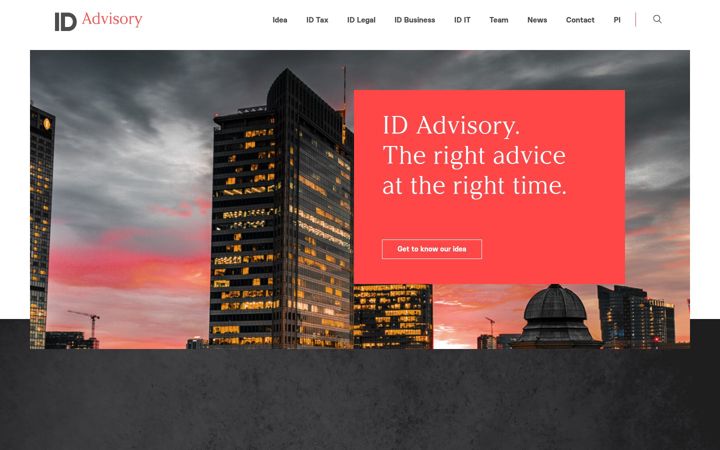 Screenshot of idadvisory.pl