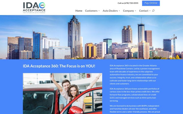 Screenshot of idallc.com