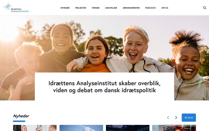 Screenshot of idan.dk