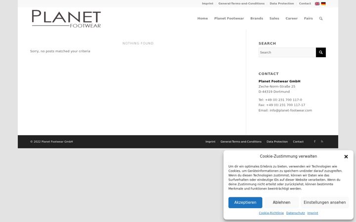 Screenshot ta' idana-group.de