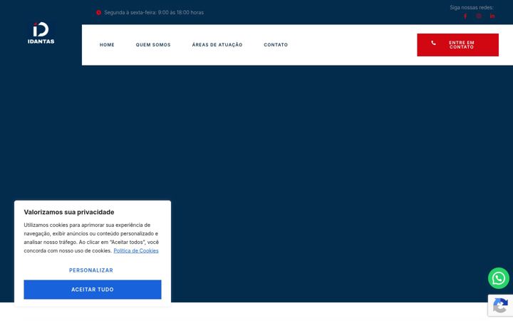 Screenshot of idantas.com