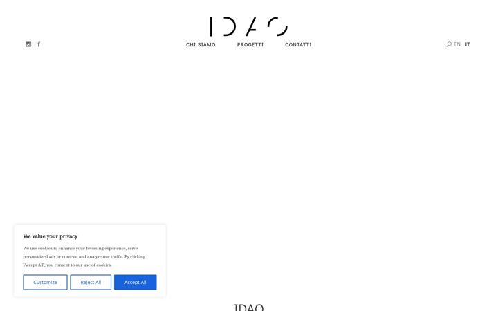 Screenshot of idao.it