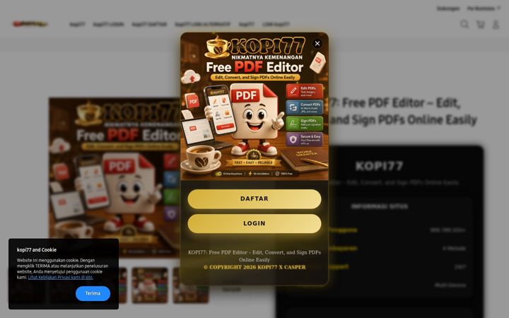 Screenshot of idawen.com