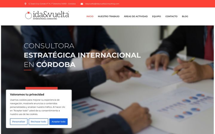Screenshot of idayvueltaconsulting.com