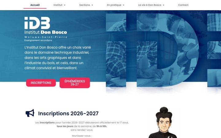 Snímek obrazovky idbbxl.com
