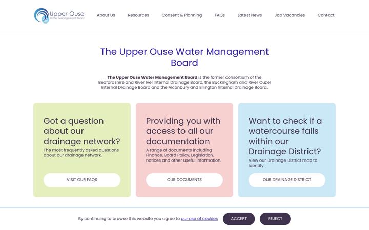 Screenshot of idbs.org.uk