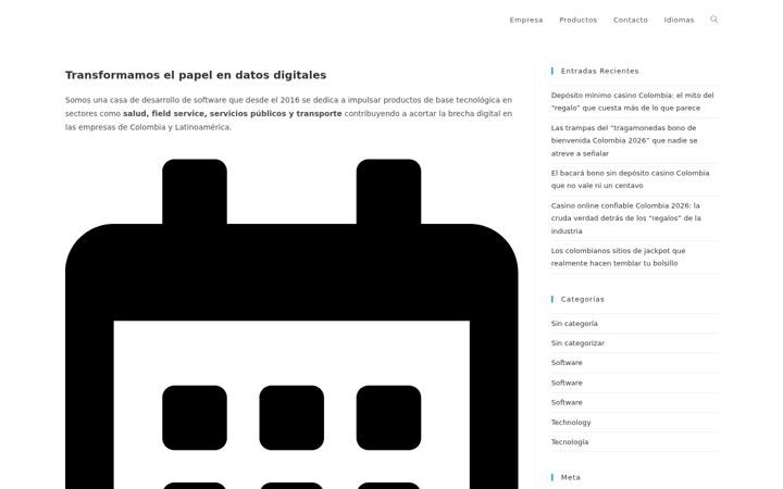Screenshot of idco.com.co