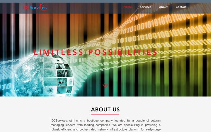 Screenshot of idcservices.net