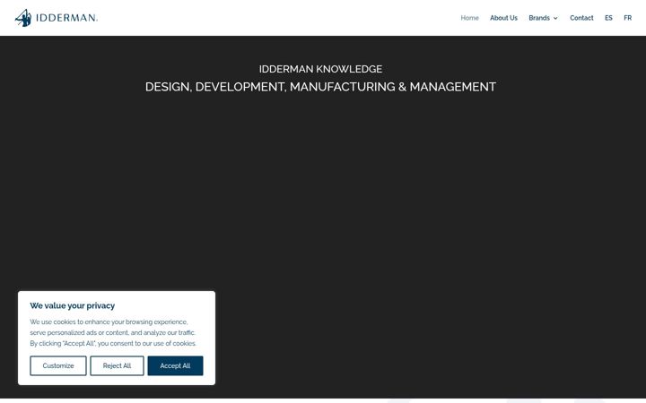 Screenshot of idderman.com