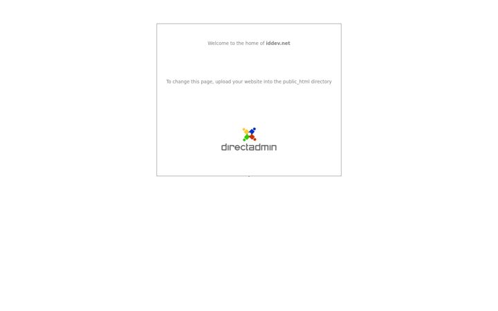 Screenshot of iddev.net