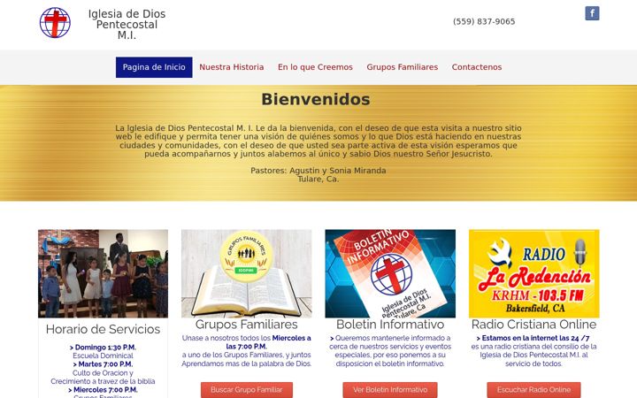 Screenshot of iddpmitulare.com