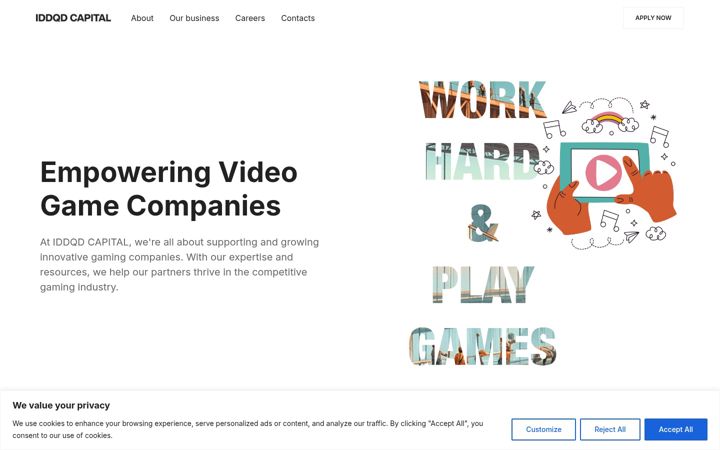Screenshot of iddqdcapital.com