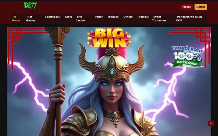 Screenshot ta' ide77.org