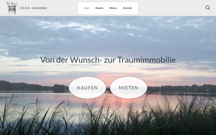 Screenshot of idea-immo.de
