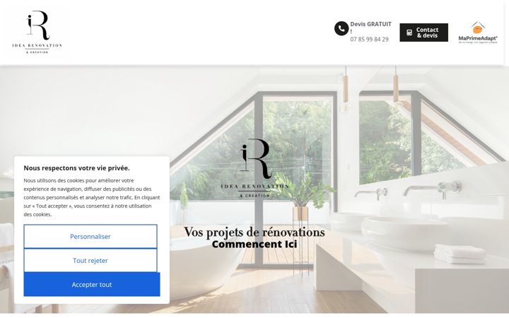 Screenshot of idea-renovation.fr