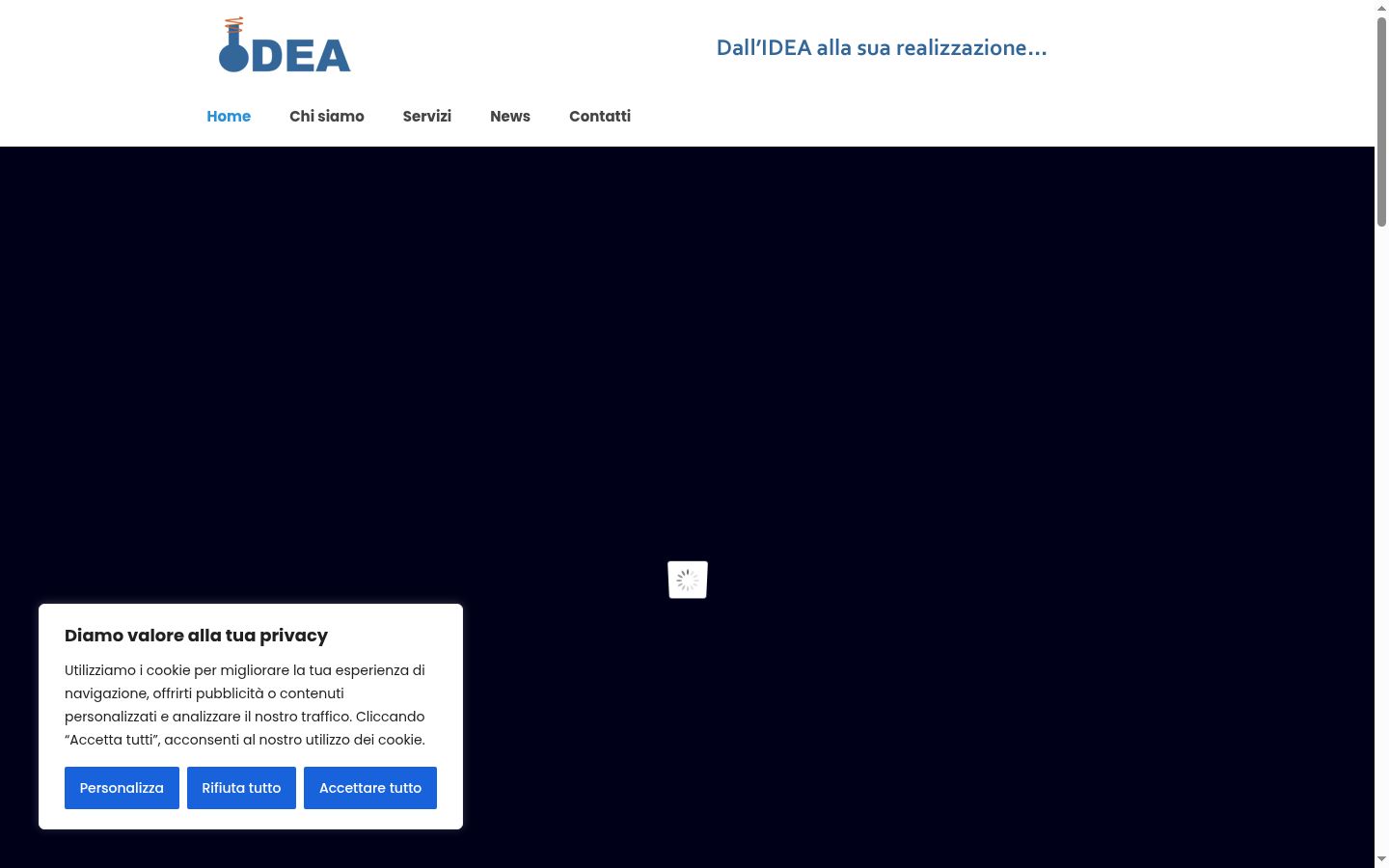 Screenshot tal-banner tal-kunsens muri qabel kwalunkwe interazzjoni