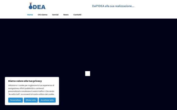 Screenshot of idea-srl.eu