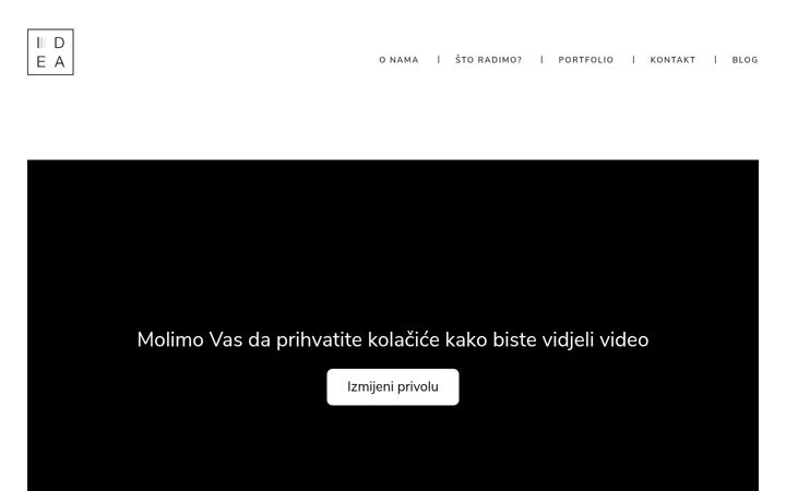 Screenshot of idea.hr