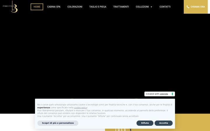 Screenshot of idea3parrucchieri.com