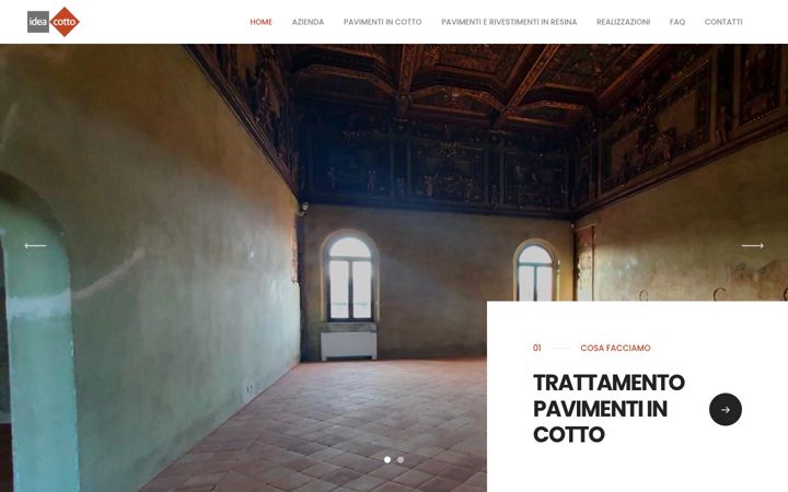 Screenshot of ideacotto.it