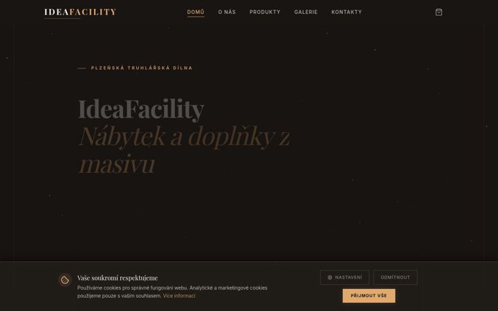 Screenshot of ideafacility.cz