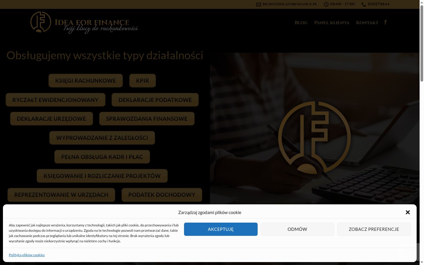 Screenshot tal-banner tal-kunsens muri qabel kwalunkwe interazzjoni