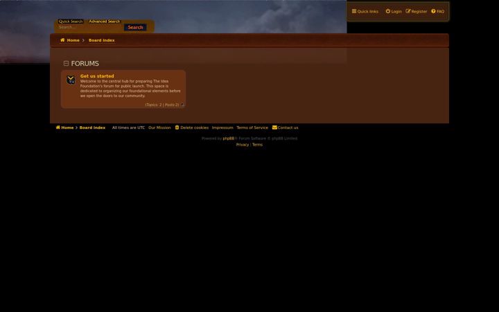 Screenshot of ideafoundation.eu